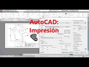 AutoCAD: IMPRIMIR DESDE CERO (Layout, Formato, Escala, Ventana Gráfica)