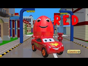 Lego City Colourful Surprise Eggs | Learn colours with Surprise Eggs | preschool | kids | Kiddiestv - Videos For Kids
