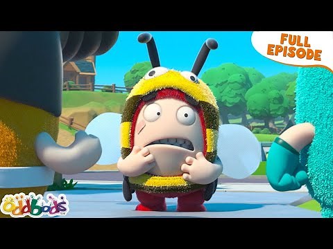 Bubbles Turns into a Bumblebee | Oddbods Full Episode | 1 Hour | Funny Cartoons for Kids