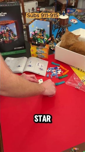 The Lego Crafting Table, One subscriber is One Block Part 911 915
