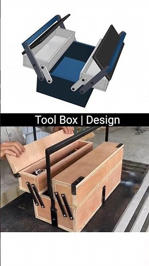 Tool Box Design #engineering #mechanism #mechanical #mechanicaldesign