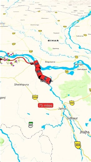 🚆 22348 Vande Bharat Express Full Route | Patna Junction to Howrah Junction | Complete Route Map