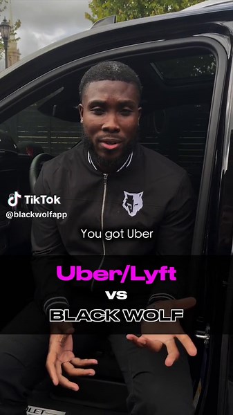 You have Uber and Lyft. Now you have Black Wolf 🐺 #safetyarrivesfirst