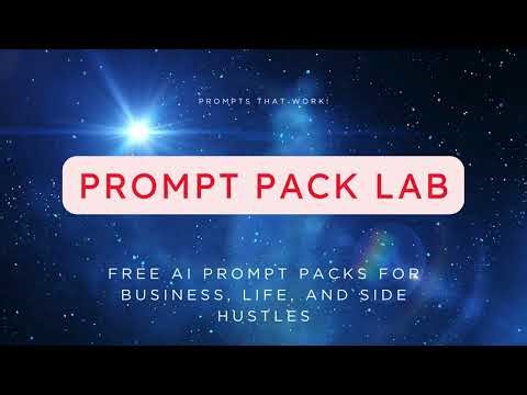 WELCOME to "Prompt Pack LAB"