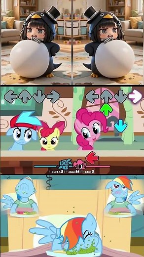 FridayNightFunkin Nom Nom Noms But little Pony vs Gogo Gaga - FNF mods