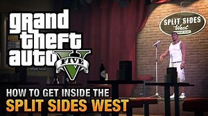 GTA Online - How to get inside the Split Sides West Comedy Club