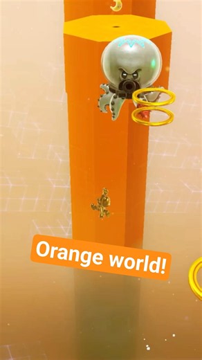 Mario Odyssey: Moon Mario in orange land! 🍊