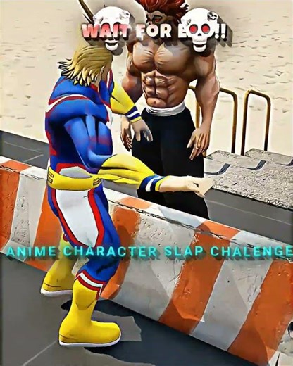 TEAM GOKU VS TEAM SAITAMA POWER SLAP CHALLENGE 👋| #Shorts | #gta5 | #anime