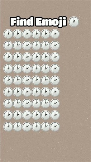 Find The Emoji 🔍😄 | Only 1% Can Spot Them All! | Ultimate Hidden Emoji Challenge #braingames