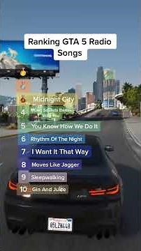 Ranking GTA 5 Radio Songs #shorts