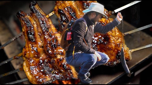 SUSHI CHEF CREATES UNAGI FROM EEL LIKE FISH | Easiest Fishing Method