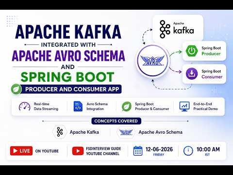 Apache Kafka integrated with Avro Schema & Spring Boot Producer & Consumer Application part-9 #kafka