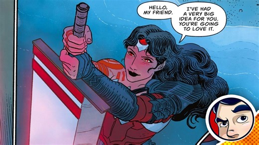 Wonder Woman receives massive sword in absolute transformation