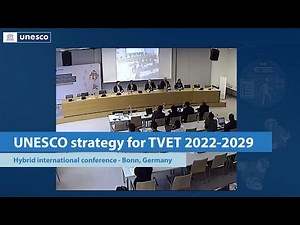 Launch of the UNESCO Strategy for TVET 2022-2029, Day 2 (English)