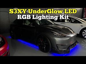 Model S3XY UnderGlow LED Ground Effects RGB Lighting Kit Infrared