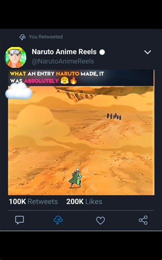 What An Entery Naruto Made It Was Absolutely | Naruto Anime Reels