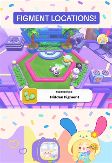 Discover Figment Locations at Hello Kitty Island!