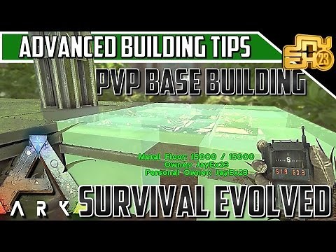 ARK ADVANCED PVP BASE DESIGN AND BUILDING TIPS (Layered Walls, Locations, Triple Foundations & MORE)