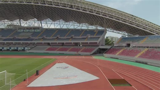Recorrido en Drone por el Estadio Nacional de Costa Rica