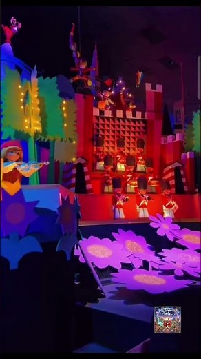 its a small world a classic boat ride attraction located in the Fantasyland area at Disneyland Part3