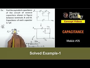 Class 12 Physics | Capacitance | #25 Solved Example-1 on Capacitance | For JEE & NEET