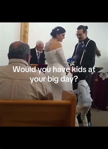 Share your story of kids at a wedding good or bad 😱#weddingstory #kids #fyp