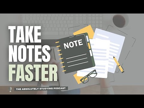 How To Take Better Notes In Shorthand | The AS Podcast ep 4