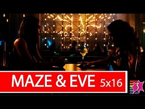 Maze and Eve scenes 5x16 | Lucifer | Lesley-Ann Brandt Inbar Lavi