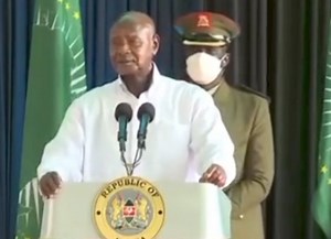 President Of Uganda- President Museveni says some people have gone to the Moon and we are here . Listen to him! | Atlantic TV Gambia