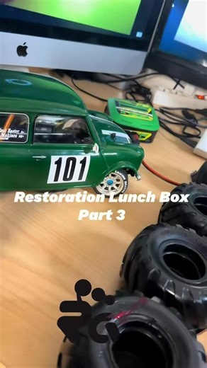 Lunch box restoration express Part 3! - #rc #rccar #modelisme #tamiya #modelismerc #tamiyarc #rccars #hobbyrc #rcvintage #tamiyalunchbox | RCvolution