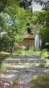 Eminems childhood Home on Google Maps