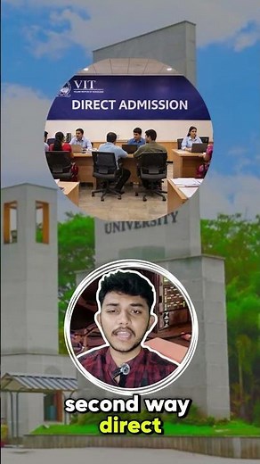 VIT Admission Process 2026 |🚀 VIT B Tech Admission in 60 Seconds | Full Details