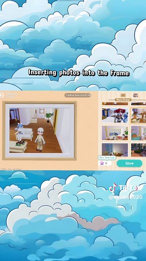 How to Insert Photos into the Frame in Heartopia