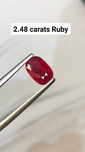 Presenting a rare and exquisite Pigeon Blood Ruby from Burma! Its...