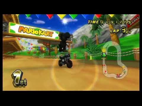 Mario Kart Wii Part 5: Shell Cup With Yoshi