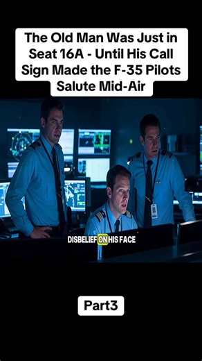 88K views · 979 reactions | P3 The Old Man Was Just in Seat 16A - Until His Call Sign Made the F-35 Pilots Salute Mid-Air | Awesome Videos | Facebook