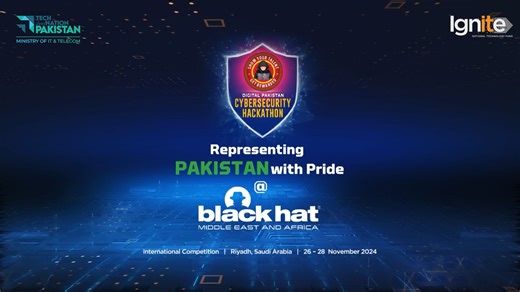 🎥 Ignite's Digital Pakistan Cybersecurity Hackathon Teams Shine at #BlackHat MEA 2024! 💻🌟 🔥 Relive the unforgettable highlights of Black Hat MEA 2024, where the global cybersecurity elite competed in an electrifying atmosphere of innovation and skill. Representing Pakistan with immense pride, Team AIROVERFLOW, Team CYB3RBULL1ES, and Team SAFECOTTAGE stood out with their brilliance, determination, and teamwork. 💪 These teams showcased the essence of a Digital Pakistan, proving our nation’s a