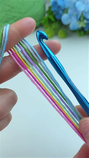 Make this in minutes ✨Comment YES and I’ll teach you 💕 #crochet #knitting