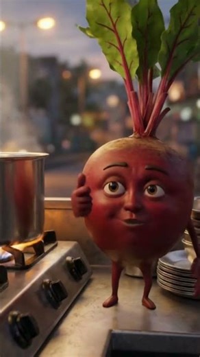 Talking Vegetables in 3D! 🥕🥒🥬 Cute Animated Veggies Explain Health Benefits