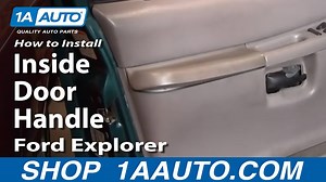 How to Replace Interior Door Handle 1991-2001 Ford Explorer