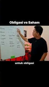 Obligasi vs saham #keuangan #investasi