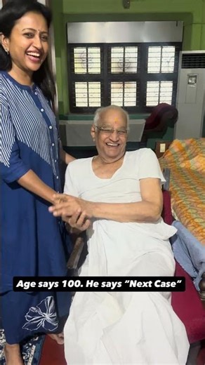 100 years, still practicing law — my Pedha tatha is living proof that passion never retires.