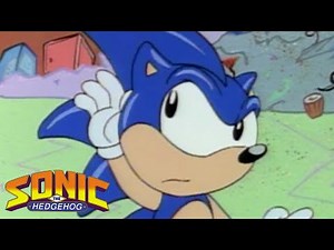 The Adventures of Sonic The Hedgehog: Sonic Gets Thrashed | Classic Cartoons For Kids