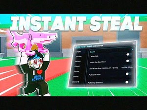 Steal A Brainrot SCRIPT Gui with Desync, INSTANT STEAL, SPEED & FLY + ANTI KICK! *NO KEY*