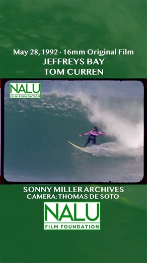 Tom Curren’s Historic First Ride at J-Bay #surfing