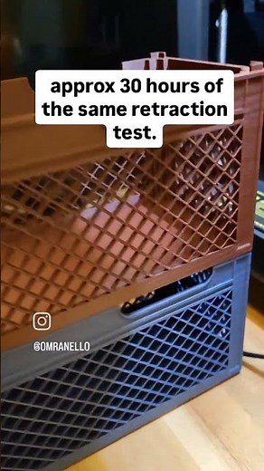 DXC extruder Retraction test ... in collaboration with ‪@Phaetus3D‬ #extruder #creality #3dprinting