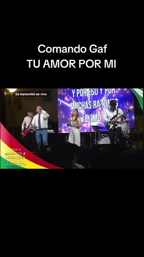 Comando Gaf - Tu Amor Por Mi: Música Cristiana