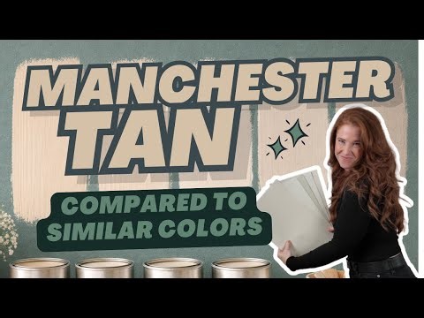 Benjamin Moore Manchester Tan & Similar Paint Colors