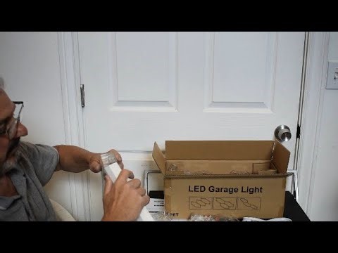LED Garage Hexagon Lights 3 Grids 6500K Super Bright