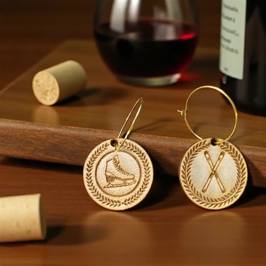 Winter Wine Tags Set of 8, Holiday Bottle Tags, Engraved Wood Tags, Christmas Hostess Gift, Winter Party Decor, New Years Eve Party - Etsy Australia